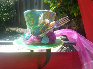 Mad T Party hat by Disney, modified by me