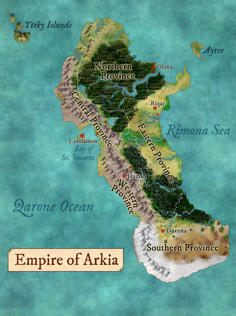 Map of Arkia