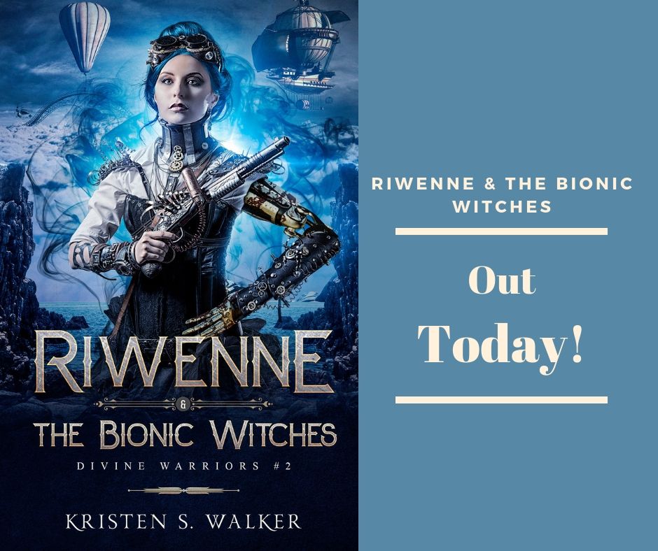 You are currently viewing Happy Book Birthday, Riwenne & the Bionic Witches!