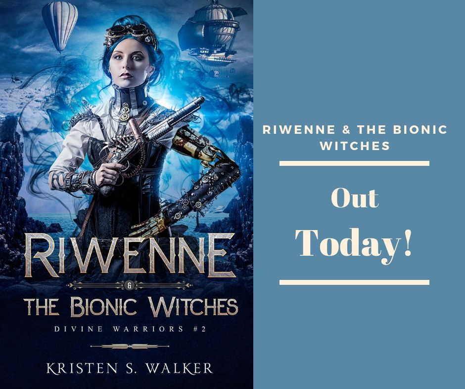 Read more about the article Happy Book Birthday, Riwenne & the Bionic Witches!