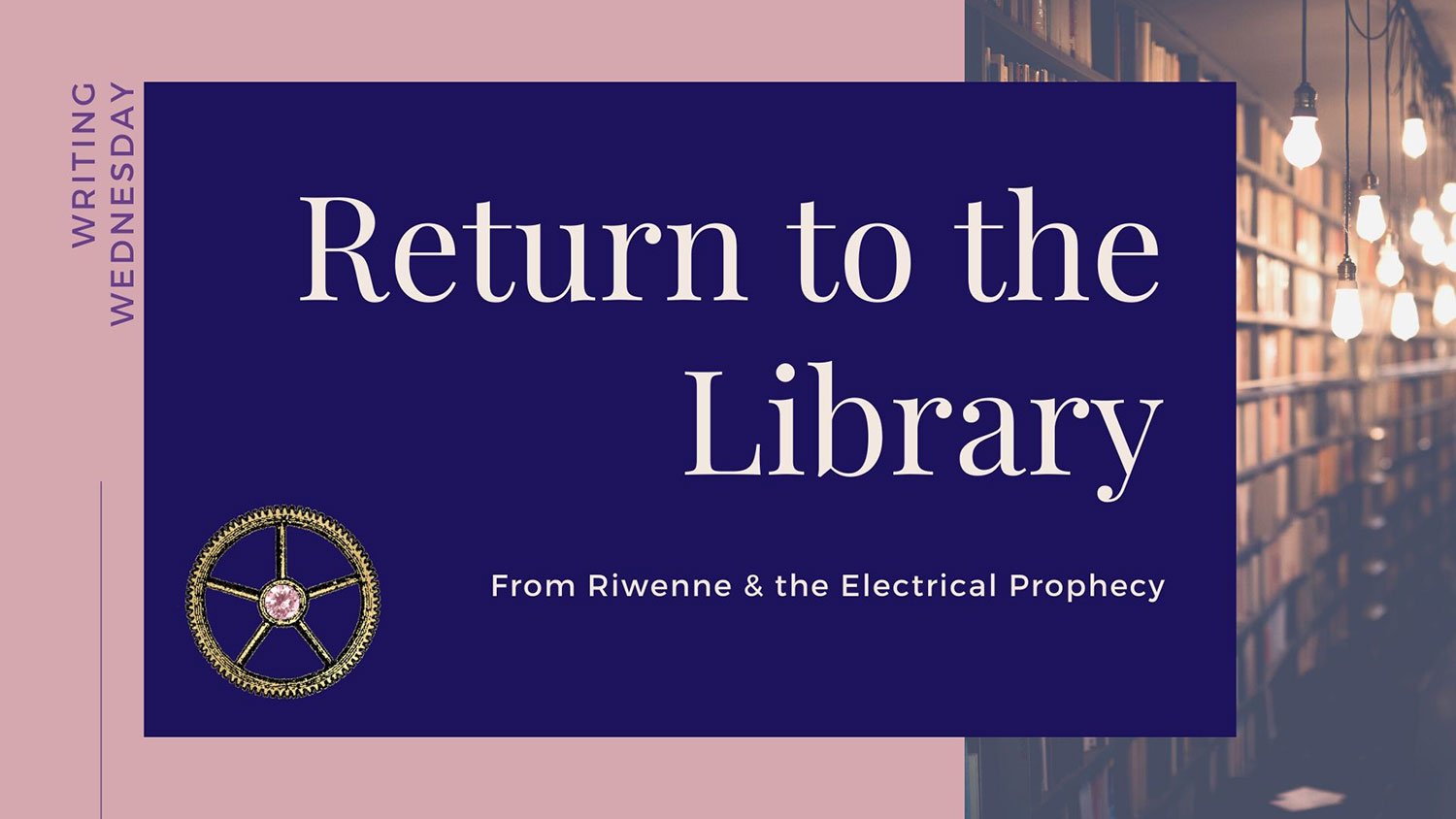 Read more about the article Writing Wednesday: Return to the Library