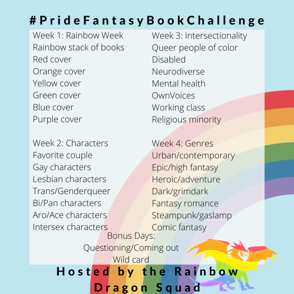 Pride Fantasy Book Challenge