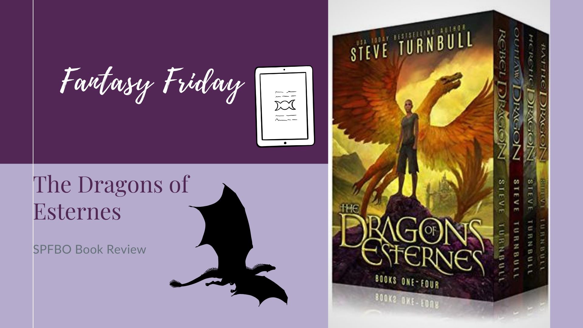 Read more about the article Fantasy Friday: The Dragons of Esternes by Steve Turnbull