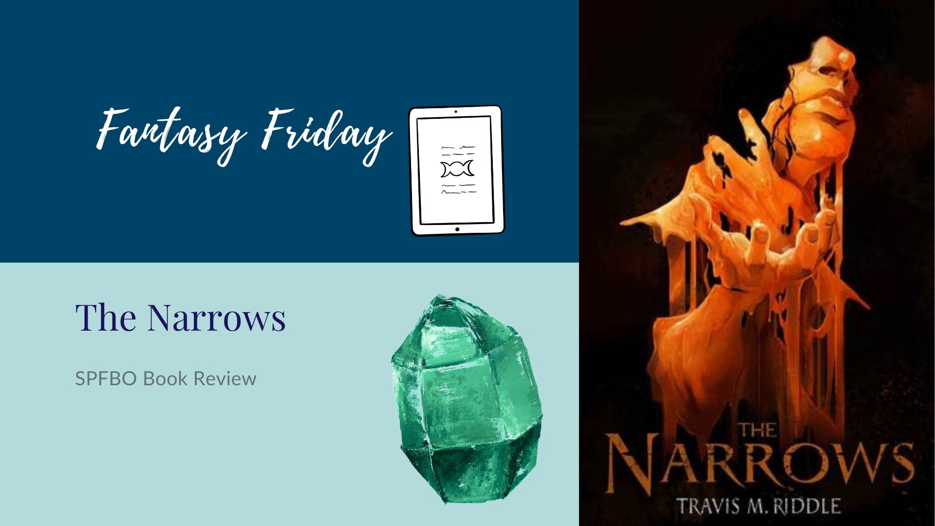 Read more about the article Fantasy Friday: The Narrows by Travis M. Riddle