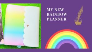 Read more about the article My New Rainbow Planner