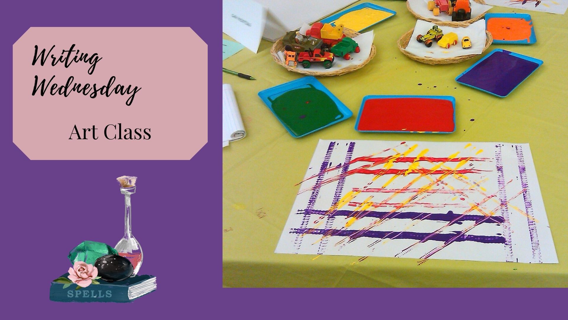 Read more about the article Writing Wednesday: Art Class