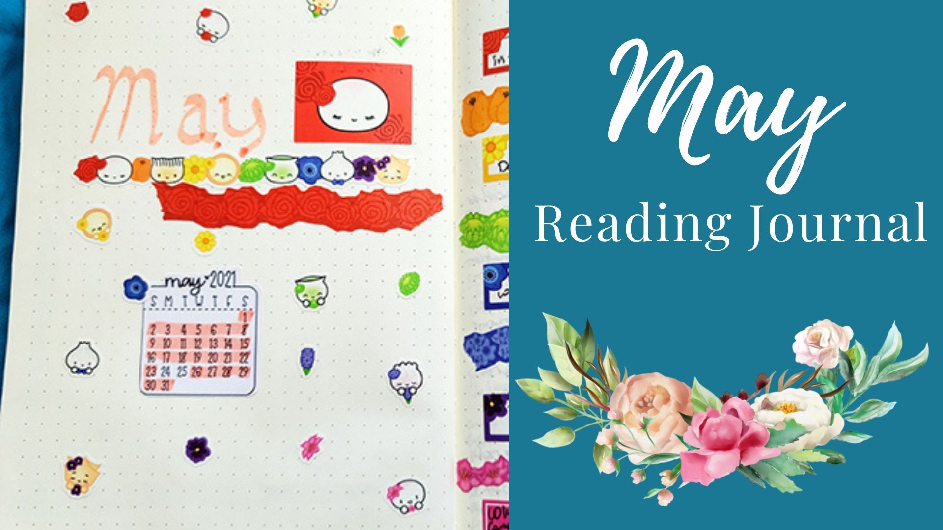 You are currently viewing May Reading Journal: Flower Theme
