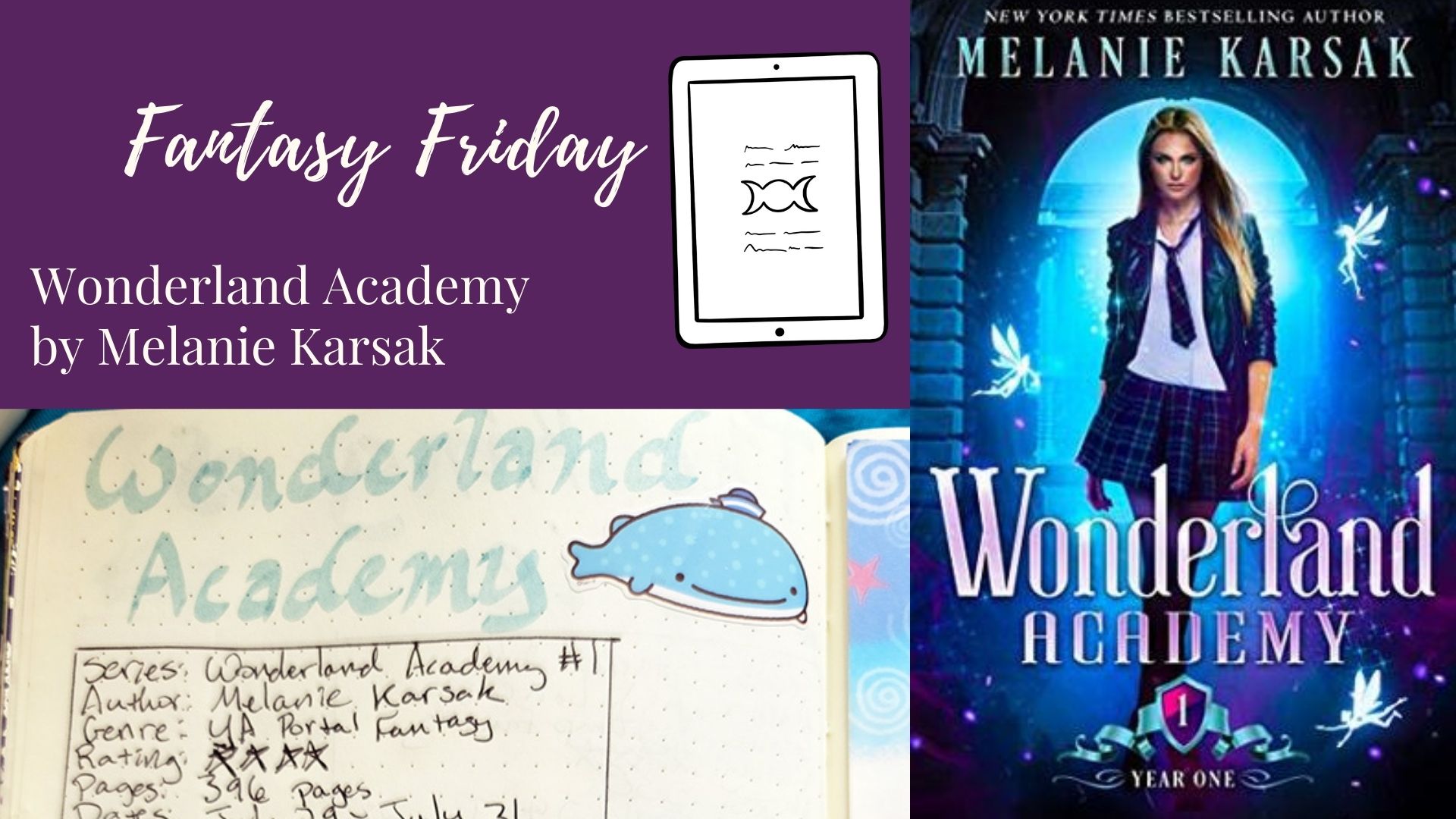 You are currently viewing Fantasy Friday: Wonderland Academy by Melanie Karsak