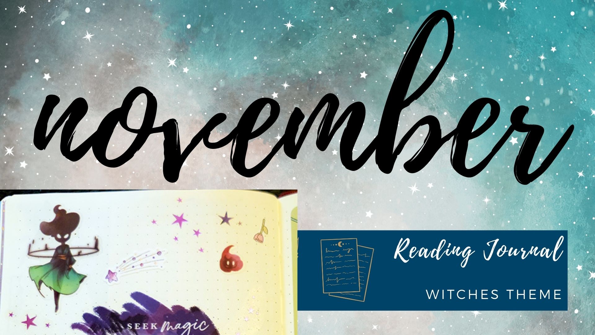 You are currently viewing November Reading Journal: Witches Theme