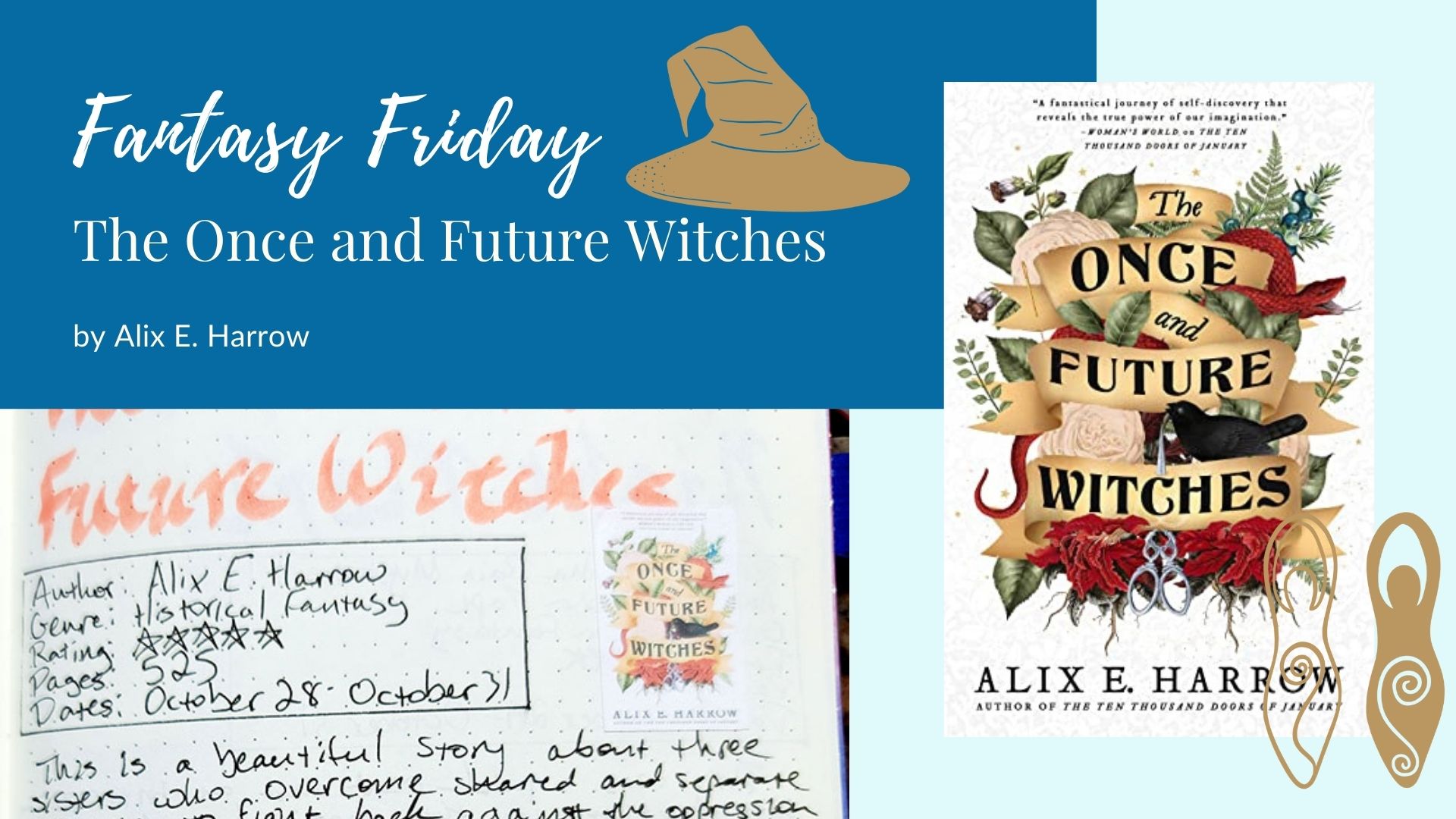 You are currently viewing Fantasy Friday: The Once and Future Witches by Alix E. Harrow