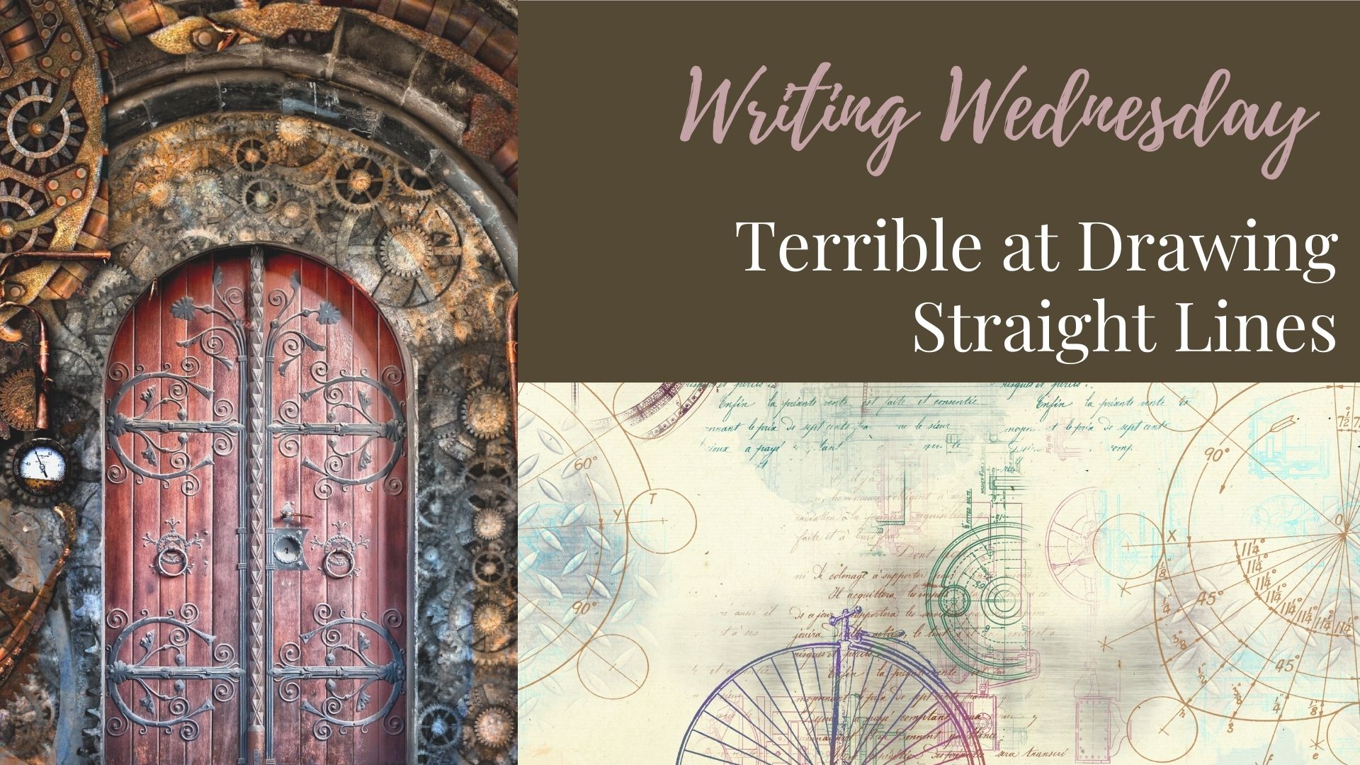 Read more about the article Writing Wednesday: Terrible at Drawing Straight Lines