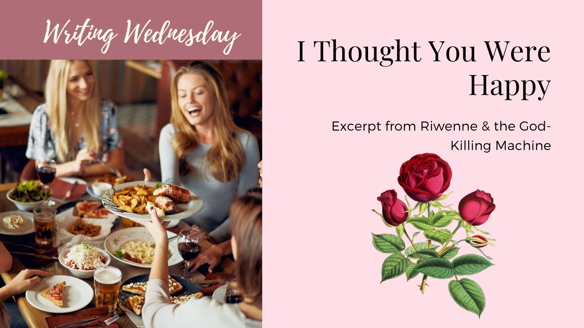 Read more about the article Writing Wednesday: I thought you were happy