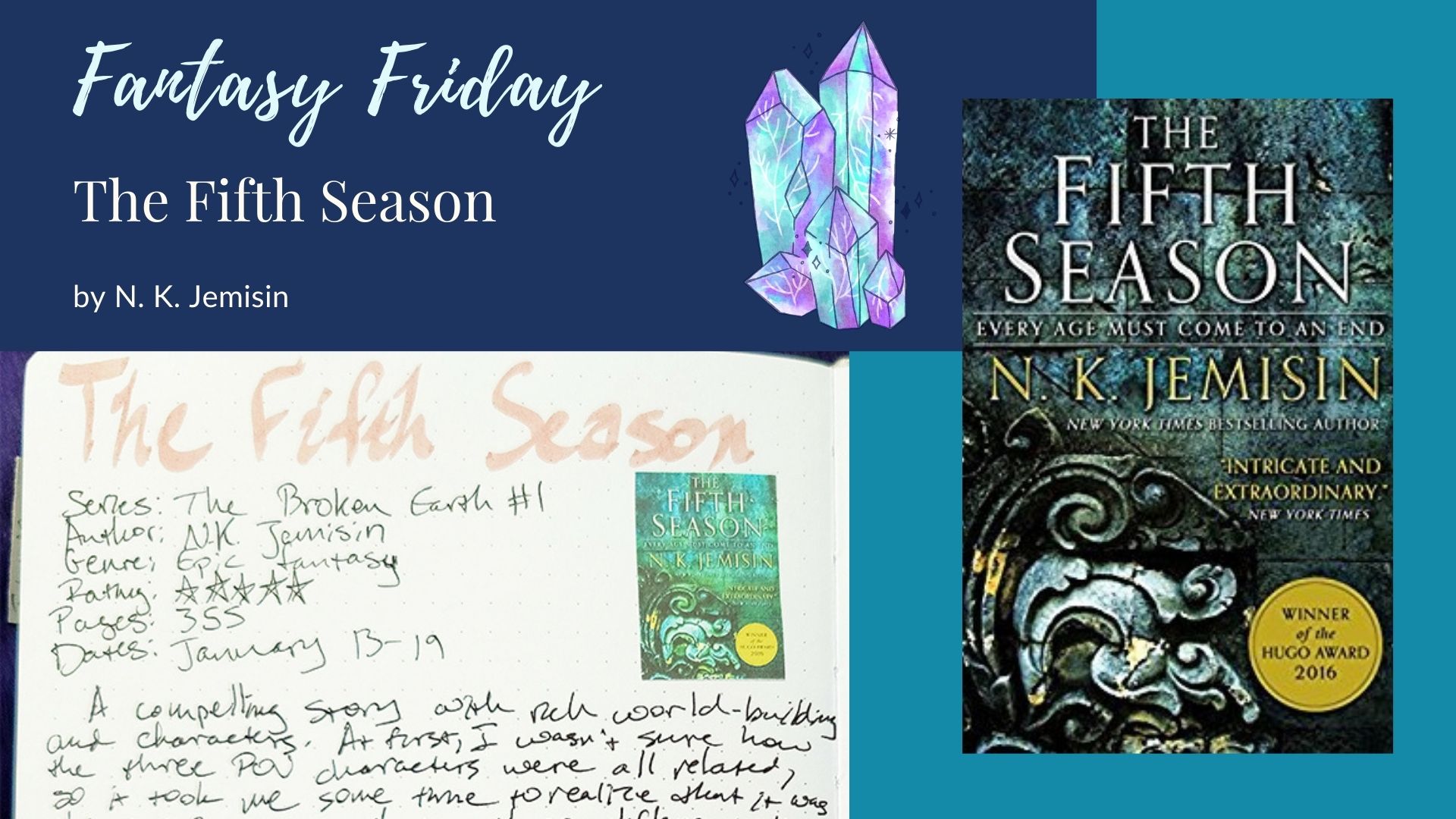 You are currently viewing Fantasy Friday: The Fifth Season by N. K. Jemisin