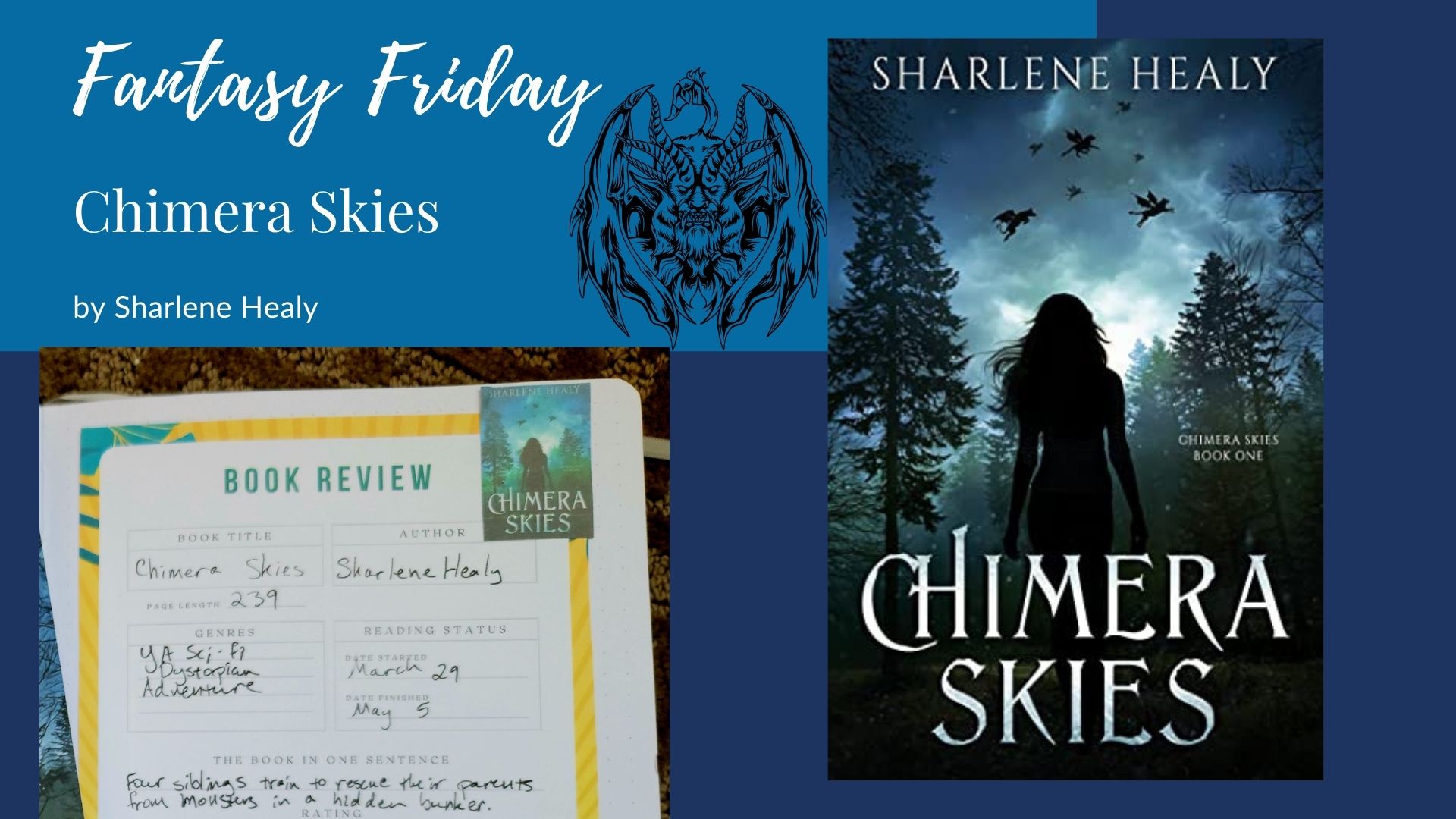 You are currently viewing Fantasy Friday: Chimera Skies by Sharlene Healy