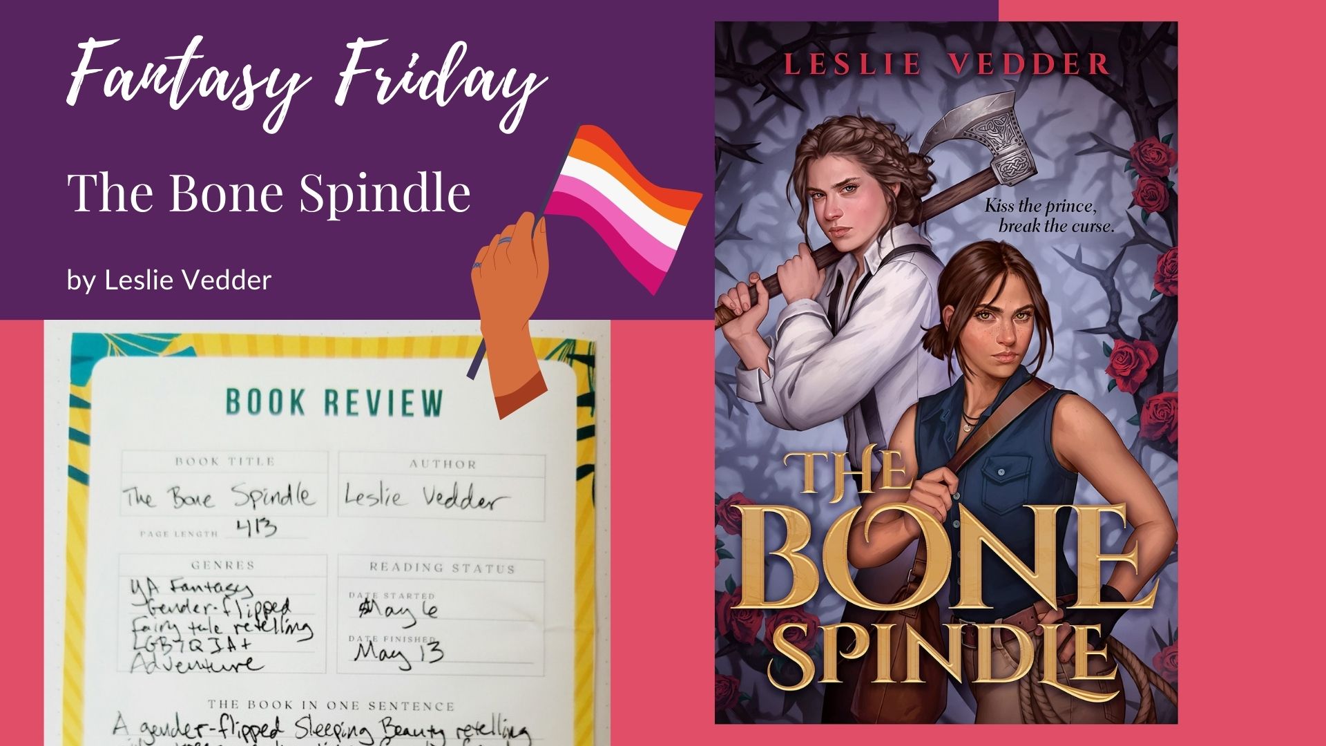 Read more about the article Fantasy Friday: The Bone Spindle by Leslie Vedder