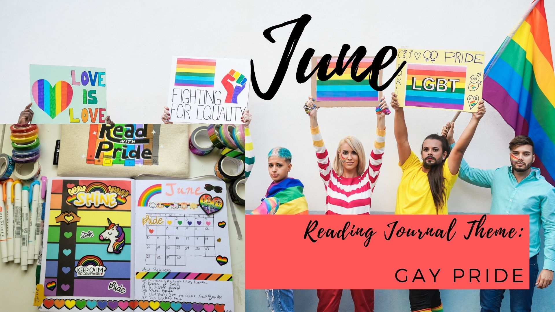 Read more about the article June Reading Journal: Pride Theme