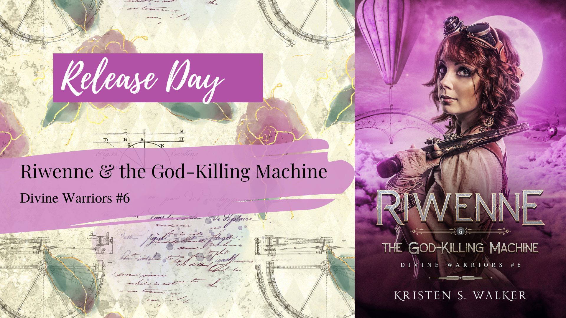 Read more about the article Riwenne & the God-Killing Machine Release Day