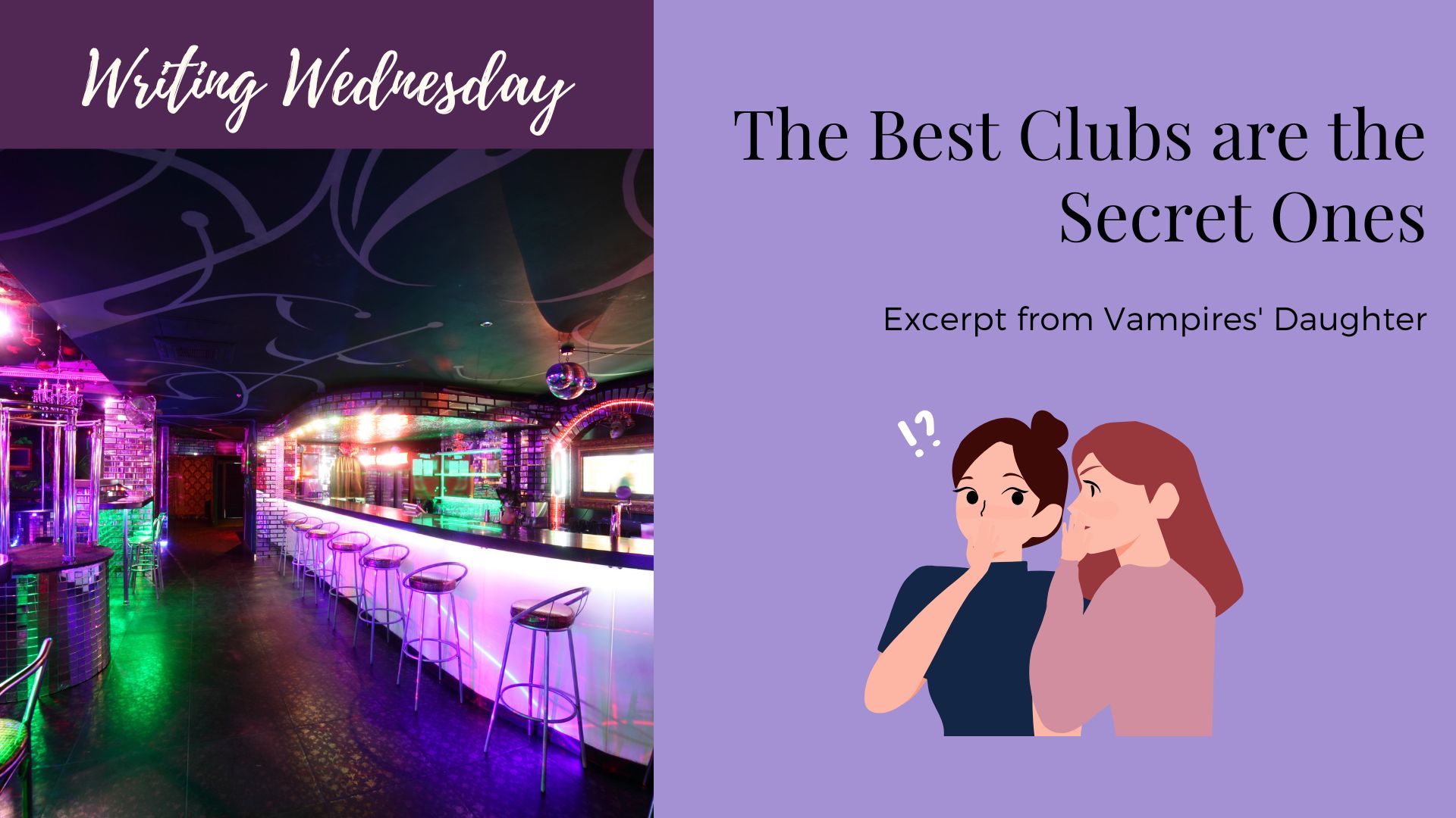 Read more about the article Writing Wednesday: The Best Clubs are the Secret Ones