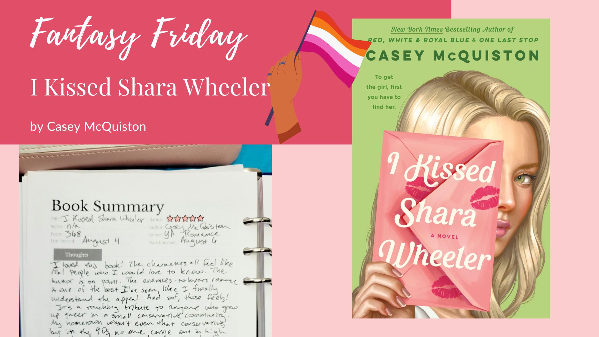 Read more about the article Fantasy Friday: I Kissed Shara Wheeler by Casey McQuiston