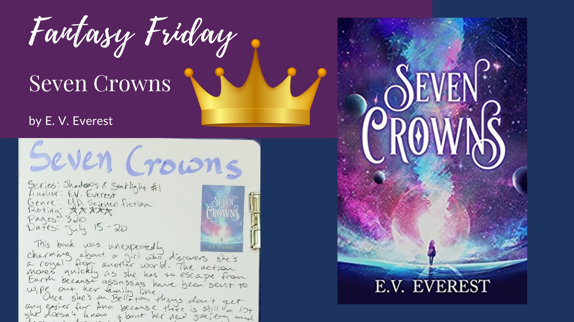 Read more about the article Fantasy Friday: Seven Crowns by E. V. Everest