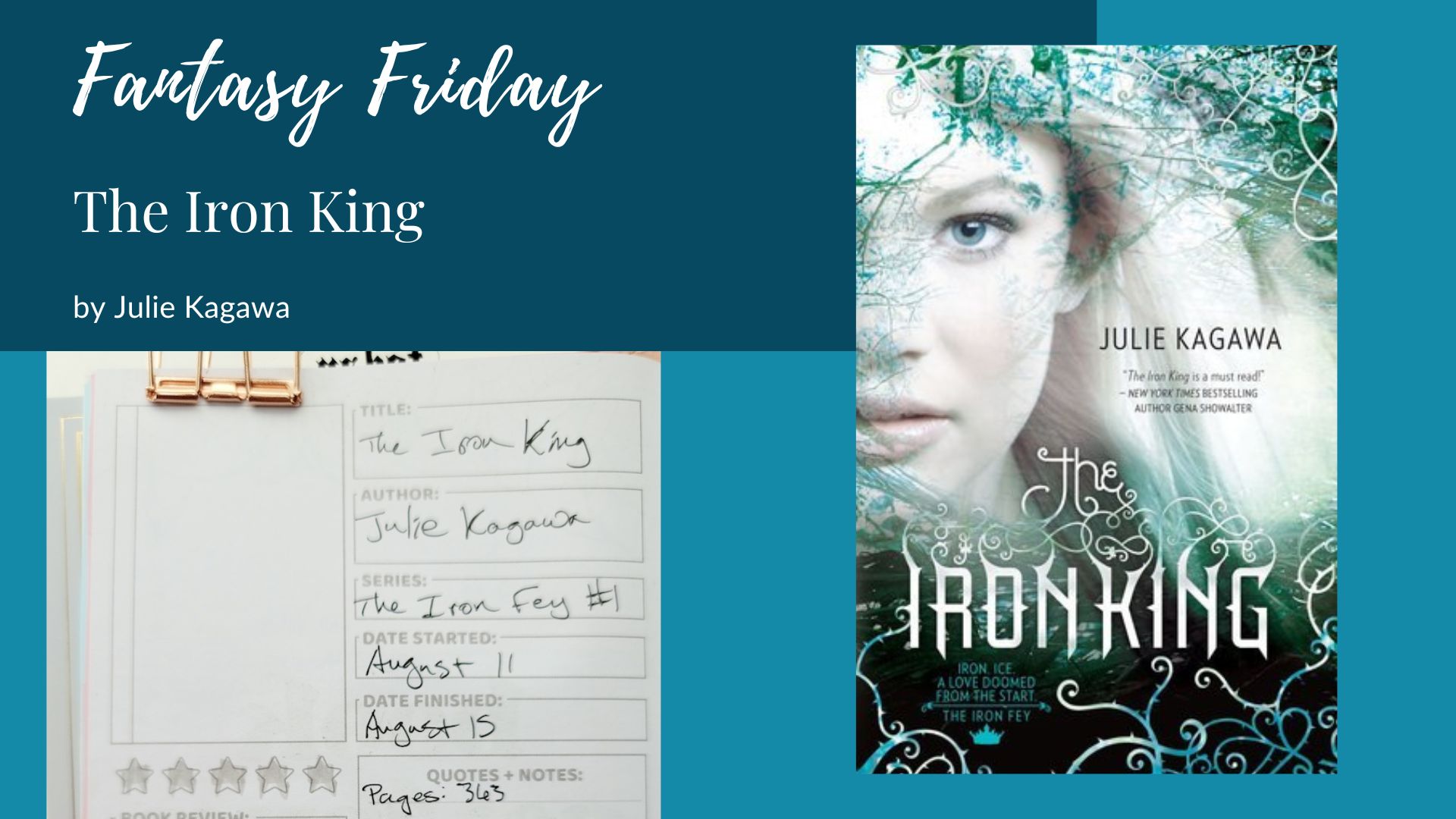 You are currently viewing Fantasy Friday: The Iron King by Julie Kagawa