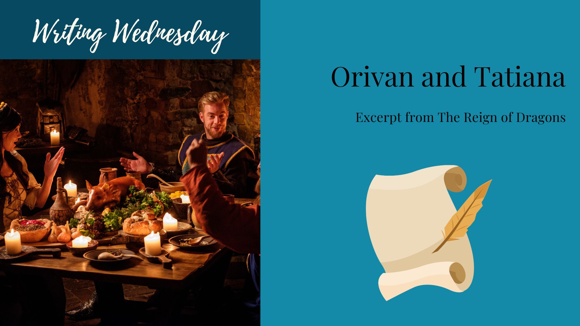 You are currently viewing Writing Wednesday: Orivan and Tatiana
