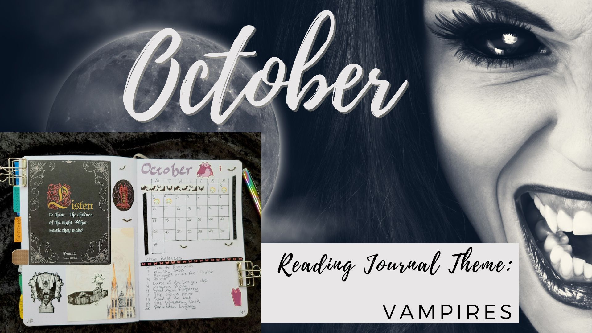 You are currently viewing October Reading Journal: Vampires