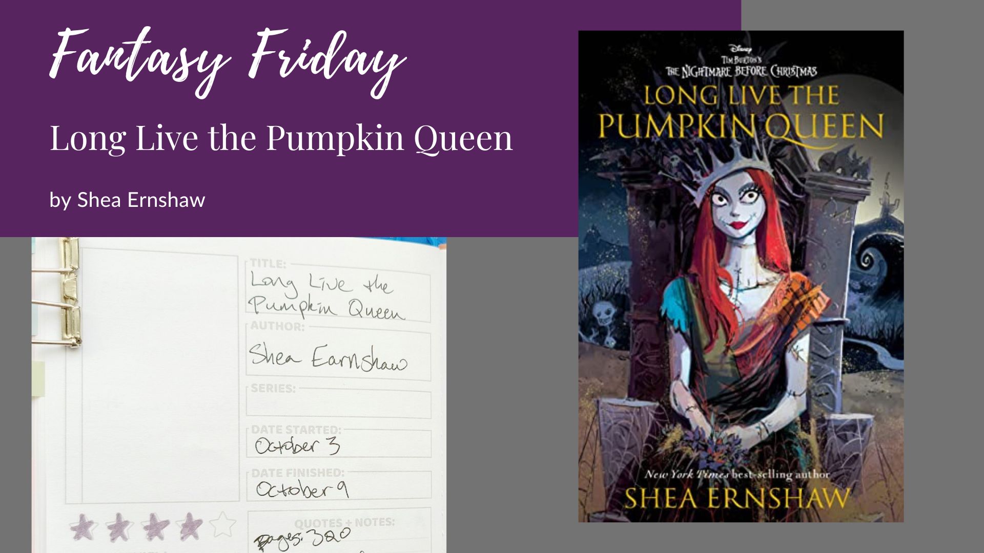 Read more about the article Fantasy Friday: Long Live the Pumpkin Queen by Shea Ernshaw