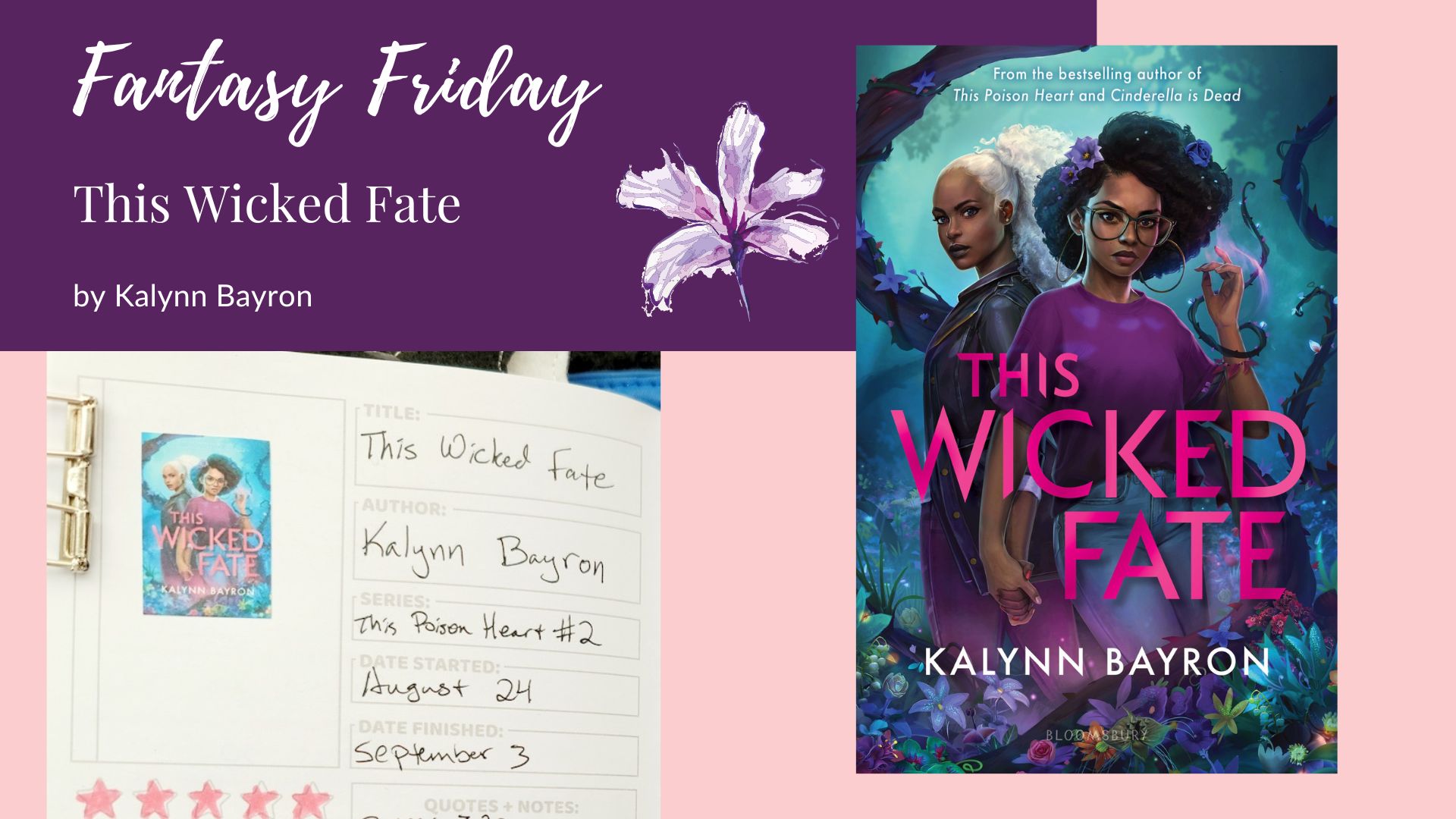 Read more about the article Fantasy Friday: This Wicked Fate by Kalynn Bayron