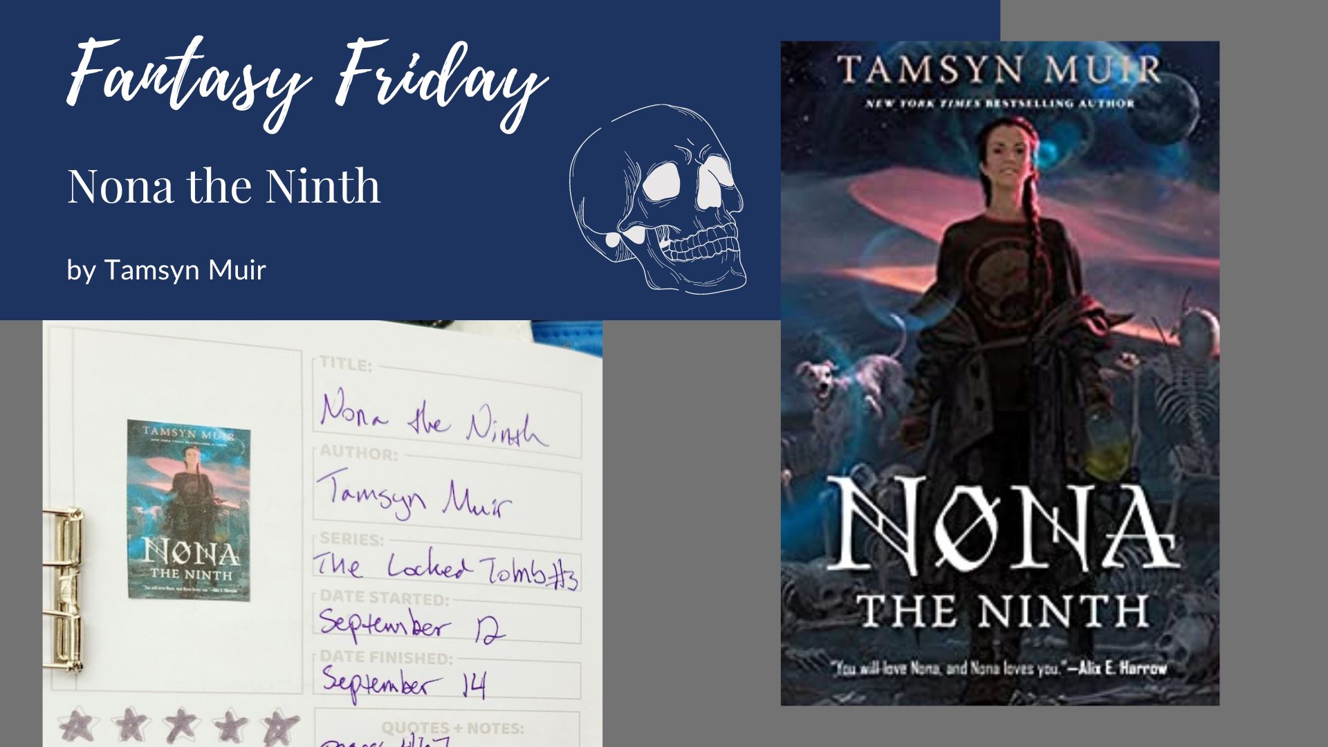 You are currently viewing Fantasy Friday: Nona the Ninth by Tamsyn Muir